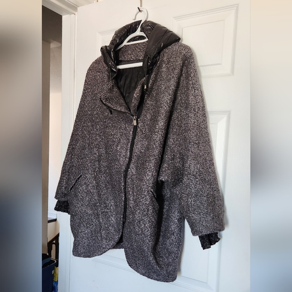 Mixed media jacket - Picture 3 of 6